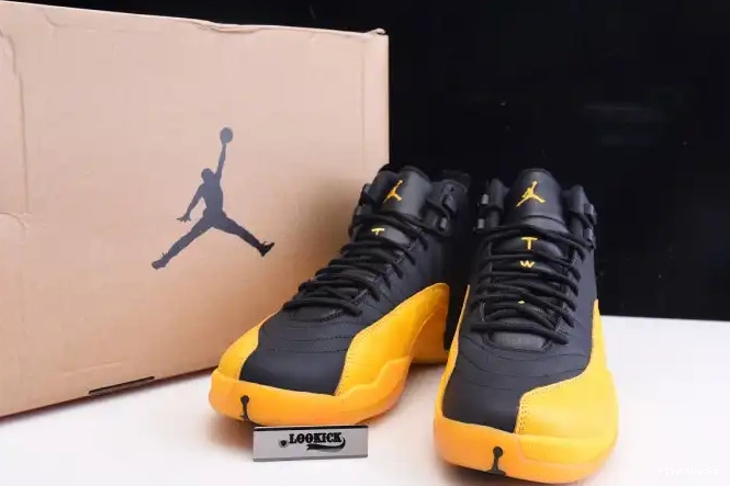 Gold Retro Black University 12 Air 130690-070 Jordan 0426